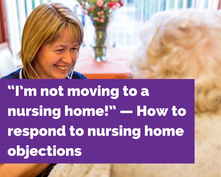 Nursing home objections