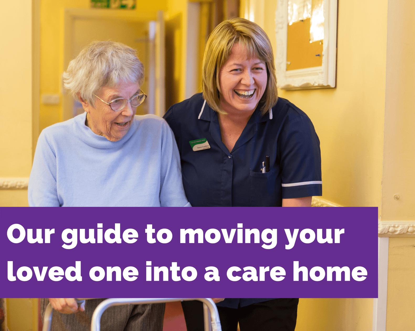 Our guide to moving your loved one into a care home Fulford Nursing Home